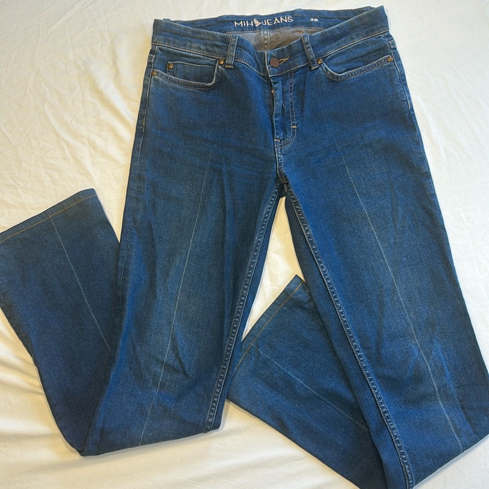 MiH Made in Heaven Size 28 The London Jean, midrise subtle boot cut EUC